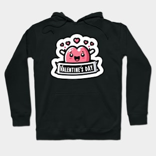 happy valentine day Hoodie